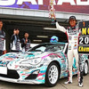 2年連続でチャンピオンを獲得した 谷口信輝選手と参戦マシン（2015年）