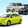 プリウス、タント（カスタム）、N-BOX