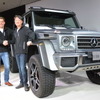 メルセデスG550 4X4 スクエアード 発表会