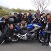 レンタルバイクを利用して、富士山周辺、伊豆箱根を3泊4日で周遊する台湾人ライダー12名のグループ。