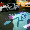 THE ELECTRIC CARtoon! IN A DRIVING SCHOOL AT NIGHT