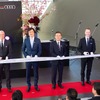 アウディ梅田 オープニングセレモニーの模様