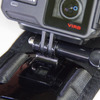 GoPro用として販売されているアクセサリがそのまま問題なく使えた。これは大助かりだし、撮影の可能性も広がる。