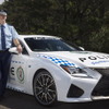 レクサスRC Fの豪ポリスカー