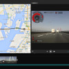 パソコンソフトのVIRB Editで撮影した動画を編集。このソフト上では地図と動画をシンクロできるので、その地図をインポーズした動画を作りたくなるが、できないようだ。おそらくライセンスの問題だろう。