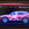 SUVでもよりFun to Driveな走りが楽しめるよう、ドラポジをグッと低くした