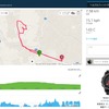 スマホで同期したデータはパソコンの「connect.garmin.com」でもチェックできる