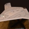 1/72 アメリカ海軍 無人爆撃機 X-47B 飛行状態(スタンド付属)