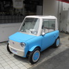 三井化学が材料を提供した超小型電気自動車