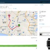 走行データをスマホで取り込み、パソコンのWEBサイトで詳細をチェックする