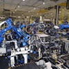 本田技研工業 寄居工場での溶接工程