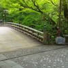 山中温泉の「こおろぎ橋」。樋口可南子のデビュー作となったテレビ番組の舞台だ