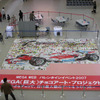 チョコレートで描いた!　長さ8mのF1マシン
