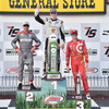 左から2位パワー、優勝ニューガーデン、3位ディクソン。