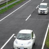 日産　プロパイロット搭載車（後方）の追従走行