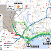 産業集積地の分布と名古屋港・四日市港までのアクセス経路の変化