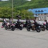 正しい乗り方が安全なツーリングをの基本であり、安全あってこその楽しいバイクライフ。会場では講習会も開かれた。