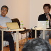 岡部長（左）と浜野ディレクター