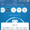 PM10などチェック項目の詳細を表示