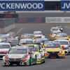 昨年のWTCCもてぎ戦（写真先頭はモンテイロ駆るシビック）。