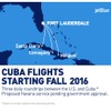 米LCCジェットブルー、フォートローダーデールとキューバ3都市結ぶ路線を開設へ