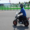 モンキー・くまモンバージョンでバイクデビューする『ファーストバイク体験』