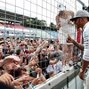 F1ドイツGPで優勝したハミルトン