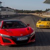 ホンダ NSX 欧州仕様の新型と旧型