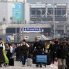 ブリュッセル空港（3月22日）