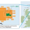 マリナー油田の位置図