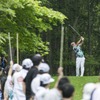 時松隆光プロは22歳、小田龍一プロ（写真）は39歳、賞金1億円をかけてマッチプレーを行う（LEXUSで行く ネスレマッチプレーレクサス杯 サタデープロアマコンペ＆観戦ツアー）