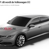 フォルクスワーゲン CC 後継車の画像をリークしたオランダ『AUTO BLOG.NL』