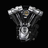 ハーレーの新型エンジン『ミルウォーキーエイト』。排気量は1745ccと1868ccを設定する。