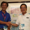 新シリーズ発足を発表した高桑氏（左）と田畑氏。