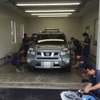 スタッフの手により丹念に手洗いされた