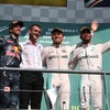 F1ベルギーGP表彰台