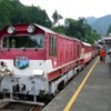 大井川鐵道は10月に井川線で『吟醸列車』を運転する。写真は井川線の列車。