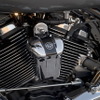 ハーレーの新作エンジン『ミルウォーキーエイト107』(排気量1,745cc)を積む2017年式ロードグライドスペシャル。