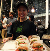 9月22日にオープンする Shake Shack 東京国際フォーラム店（写真は21日の前夜祭）