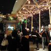 9月22日にオープンする Shake Shack 東京国際フォーラム店（写真は21日の前夜祭）