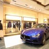マセラティ ギブリS ゼニア・エディション・インテリアをエルメネジルド ゼニア銀座グローバルストアで特別展示