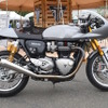 トライアンフ THRUXTON R（スラクストン R）。