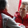 レーシングドライバーのミハエル・クルム選手、テニス選手の伊達