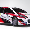 トヨタ ヤリス WRC テストカー（マイクロソフトのロゴ入り）