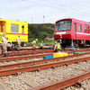 鉄道事故復旧訓練（京急ファインテック久里浜事業所、10月4日）