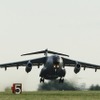 随伴機に使用された岐阜基地所属のC-1 FEB。C-1輸送機の初号機であり、こちらも貴重。