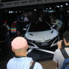 F1日本GPの会場に登場した新型NSX