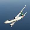 アリタリア航空のエアバスA330型機　source: Alitalia