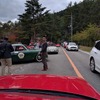 一般車に混ざって、午後の部がスタート。