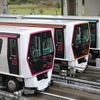 今回はグッドデザイン賞を受賞した2020系3編成が「勢ぞろい」する。